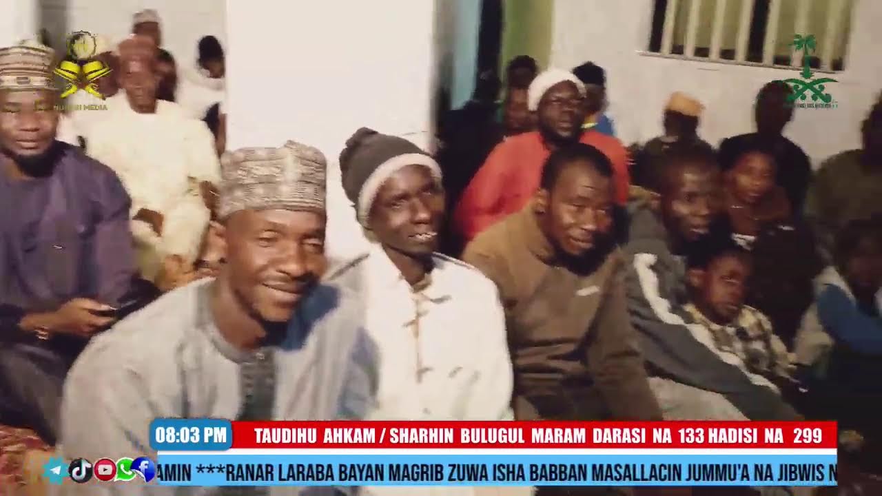 TAUDIHUL AHAKAM / SHARHIN BULUGUL MARAM DARASI NA 133 HADISI NA 299