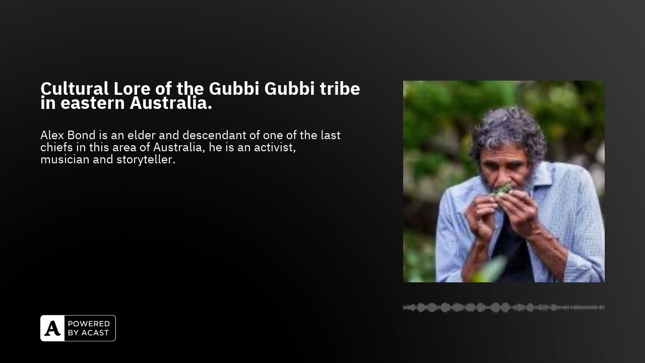 Cultural Lore of the Gubbi Gubbi tribe in eastern Australia.