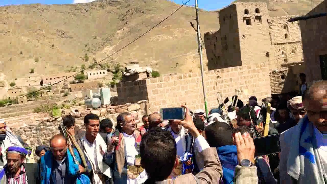 تصوير( 2)يوم الزفه في عرس الشيخ طارق محمد بن ناجي الصوفي