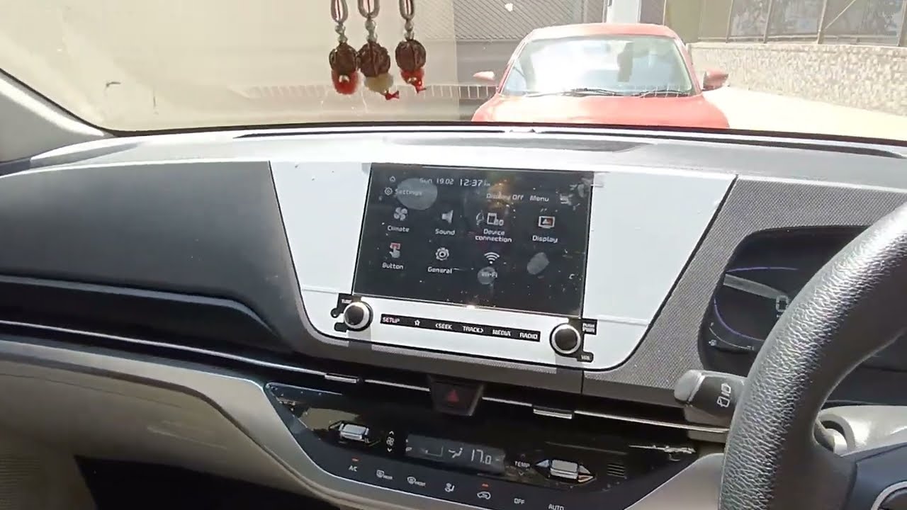 Kia Carens Infotainment System 2023 | Kia Carens Prestige plus infotainment Walkthrough