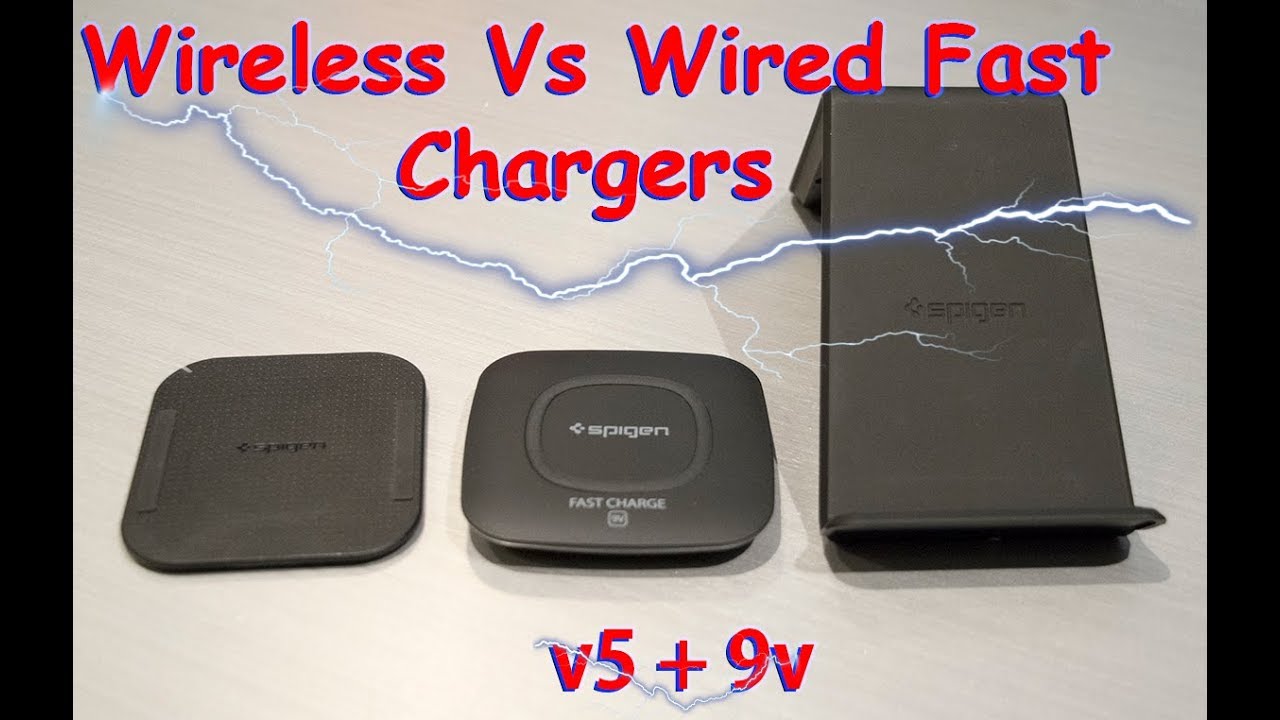 Best Fast Charge Wall Charger VS Wireless Fast Chargers