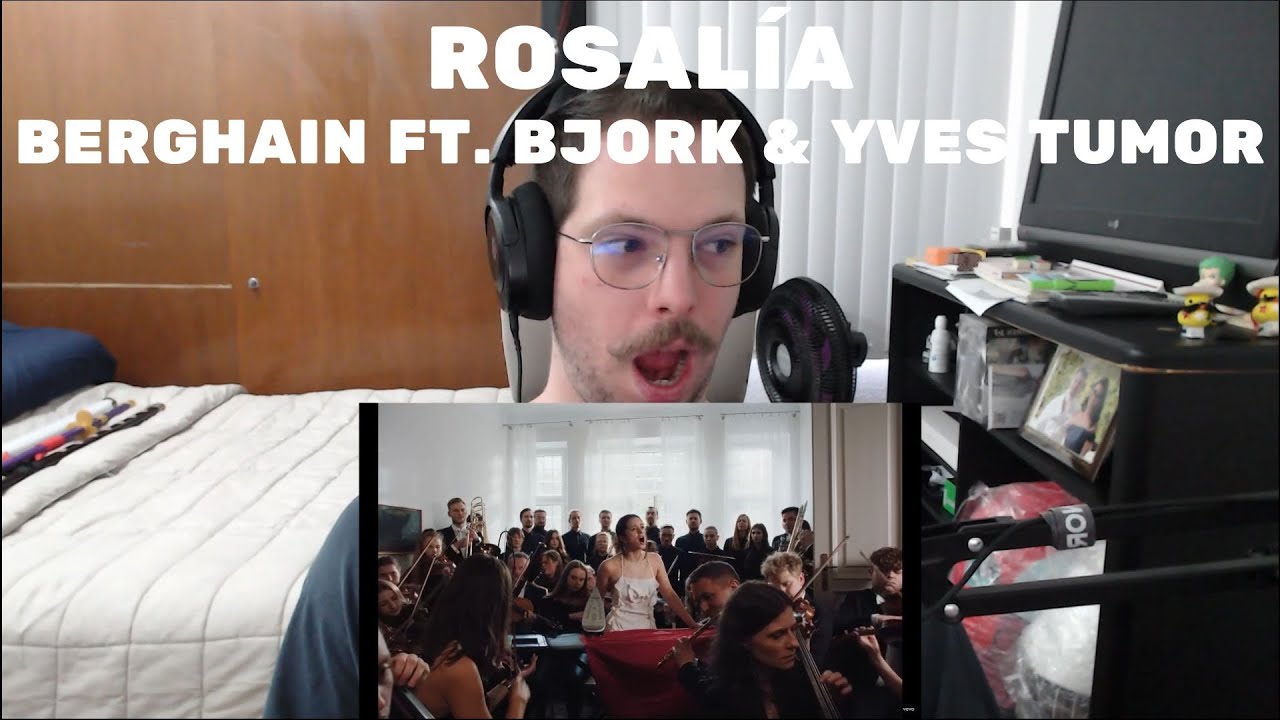 Primera Vez Reaccionando a Rosalía - Berghain ft. Björk & Yves Tumor