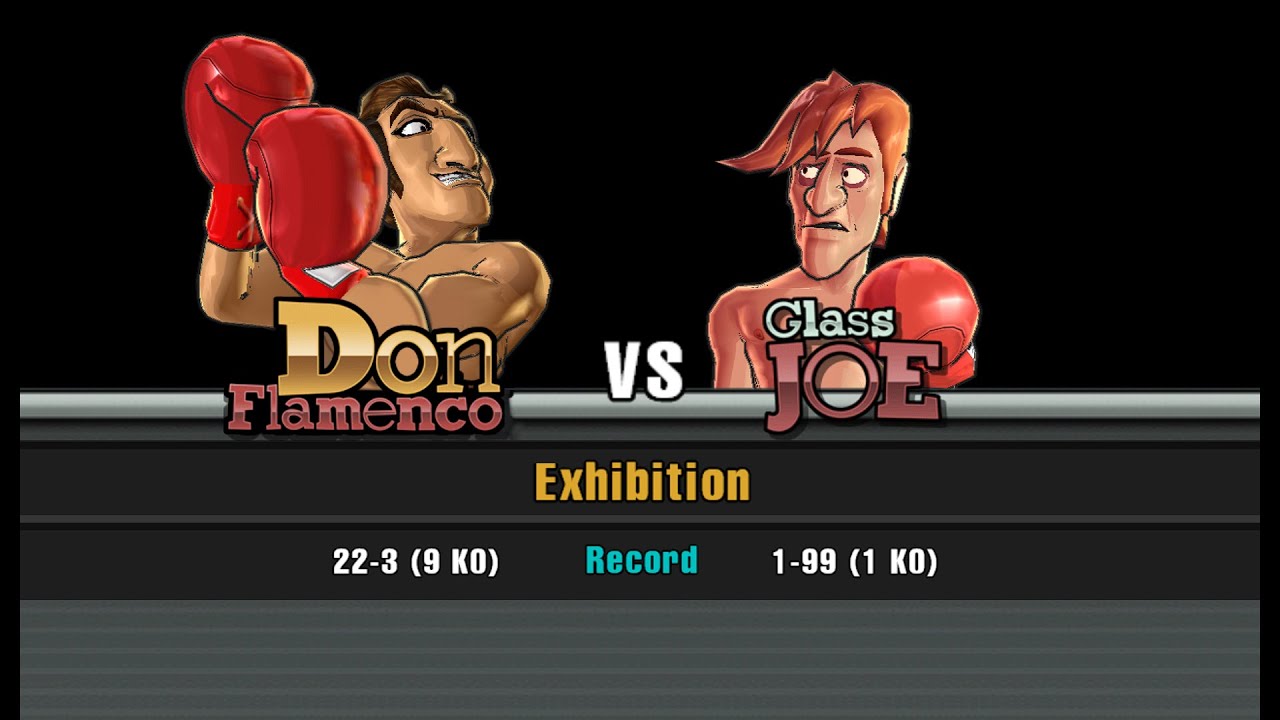 Glass Joe Vs Don Flamenco (*GONE TRAIN?!?!*)