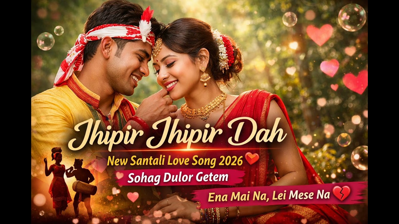 Jhipir Jhipir Dah | New Santali Love Song 2026 | Sohag Dulor Getem