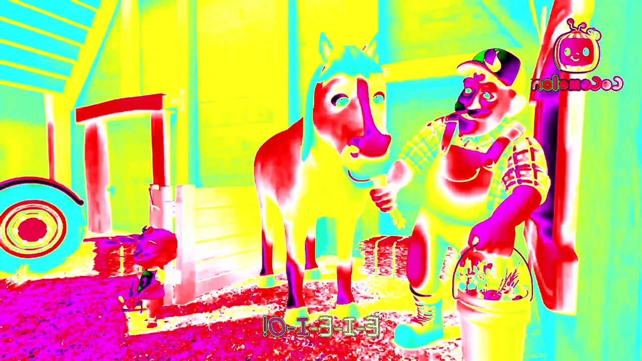 Cocomelon Old MacDonald Had A Sparta Remix Effects Sponsored By NEIN Csupo