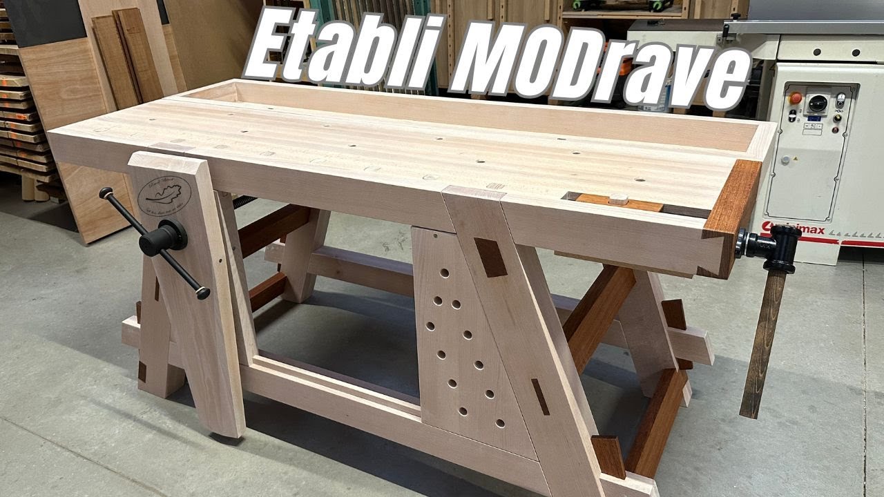 Fabriquer un établi de menuisier, étape par étape