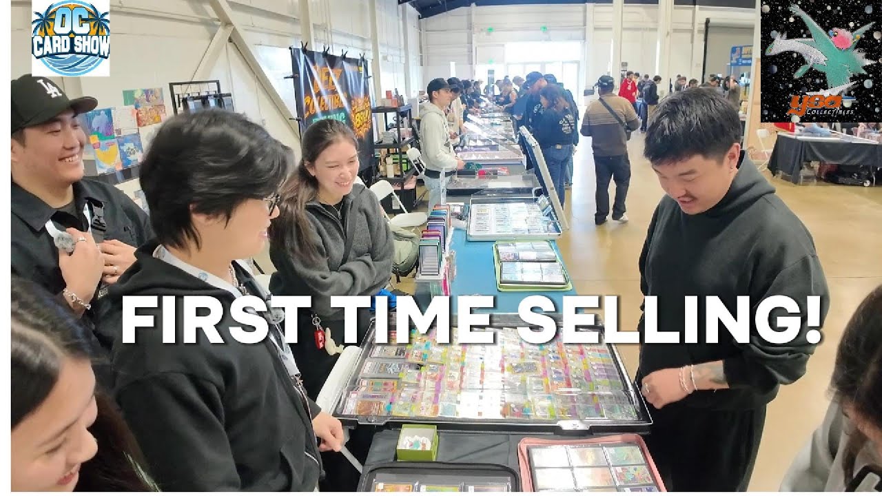 First Time Vending @OCCardShow - Day 1
