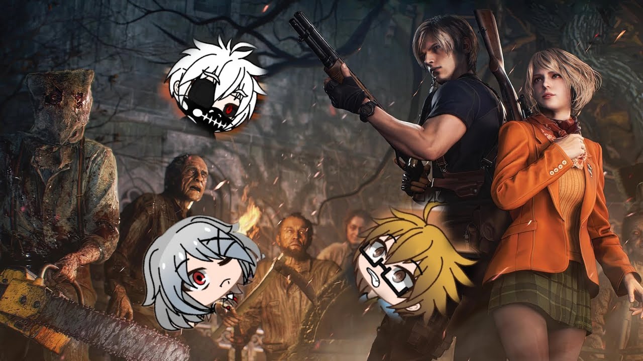 Реакция токийских гулей на Resident Evil 4 remaik