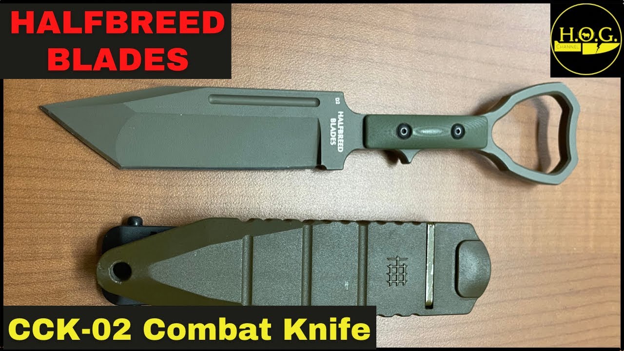 Halfbreed Blades CCK-02 Overview | Tactical Defensive Fixed-blade Knife
