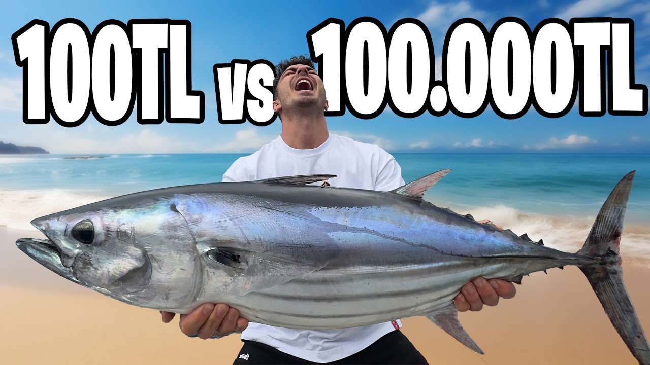 100 TL vs 100.000 TL OLTA ile BALIK AVLAMAK!!