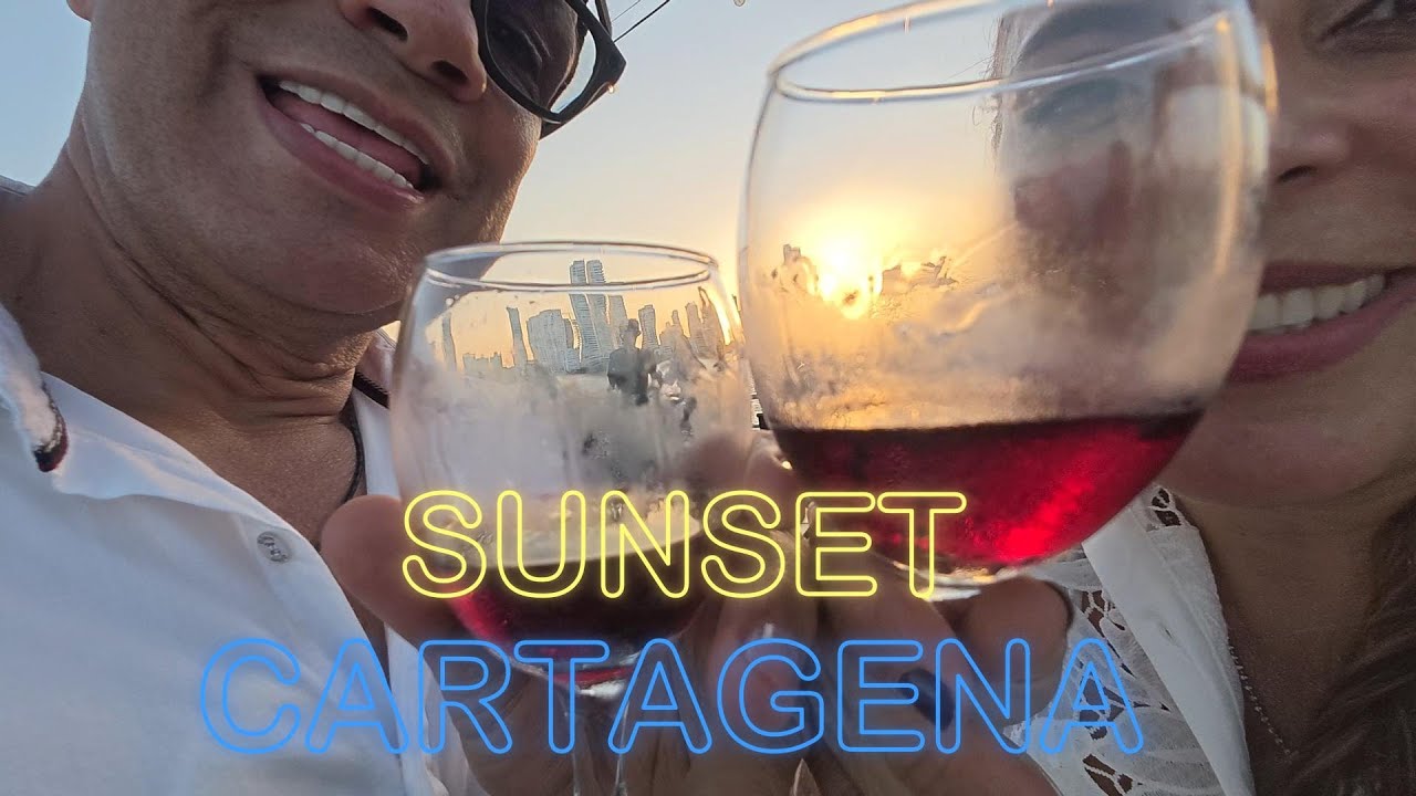 Cuánto Cuesta Ver UN HERMOSO ATARDECER EN UN BARCO  EN Cartagena Colombia  🇨🇴 BARATO O CARO ?