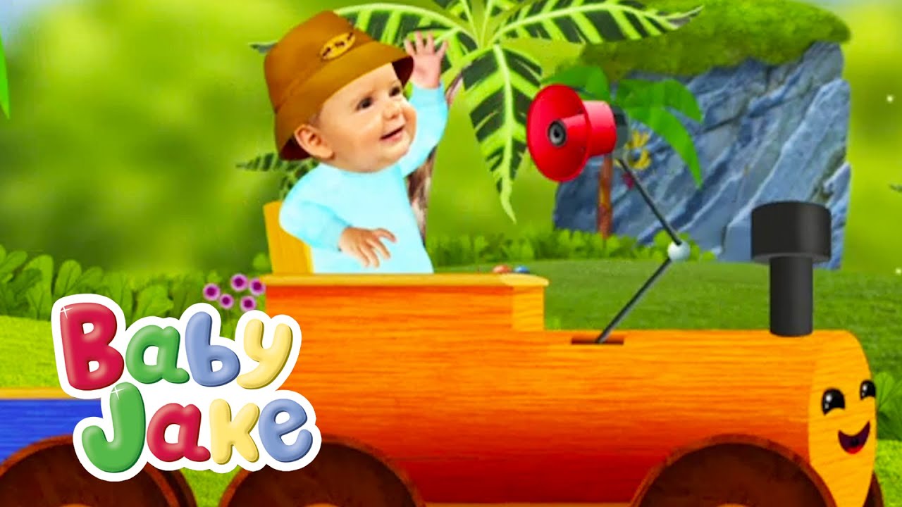Baby Jake | Train Ride Through the Jungle! 🦁 | Episodes | Full Episodes