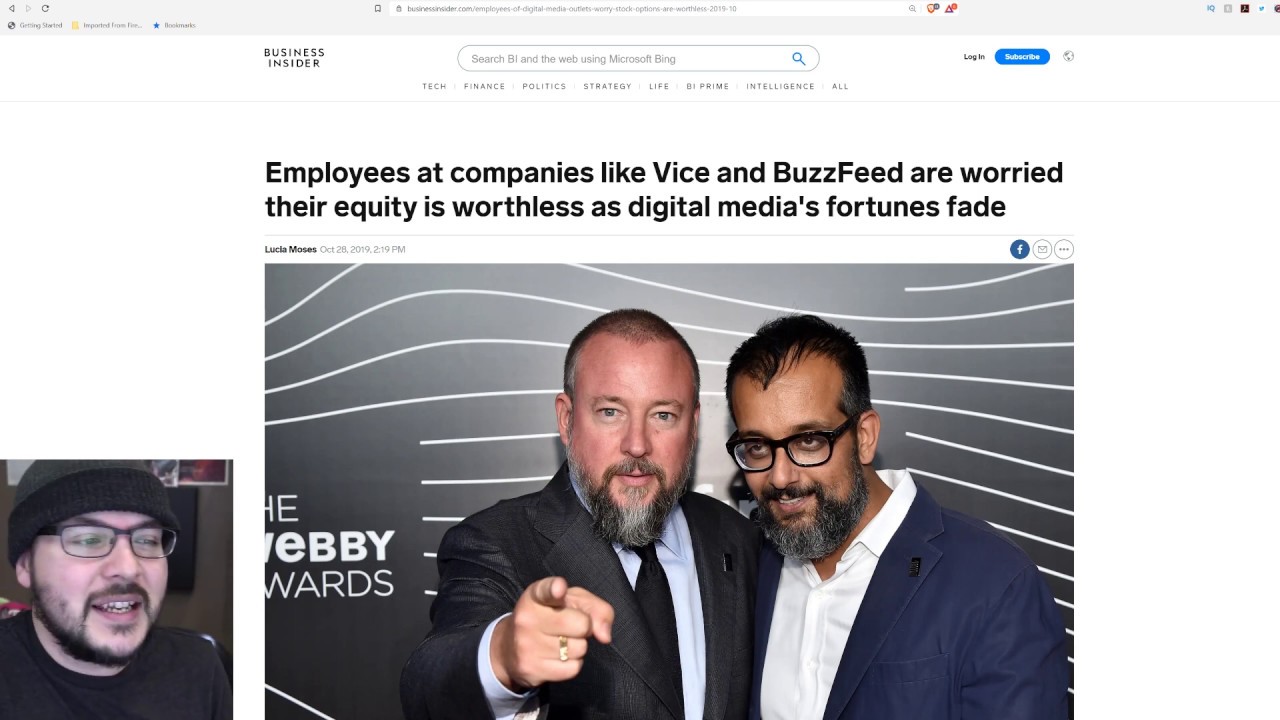 VICE And Buzzfeed Employees FURIOUS That Their Shares Are WORTHLESS