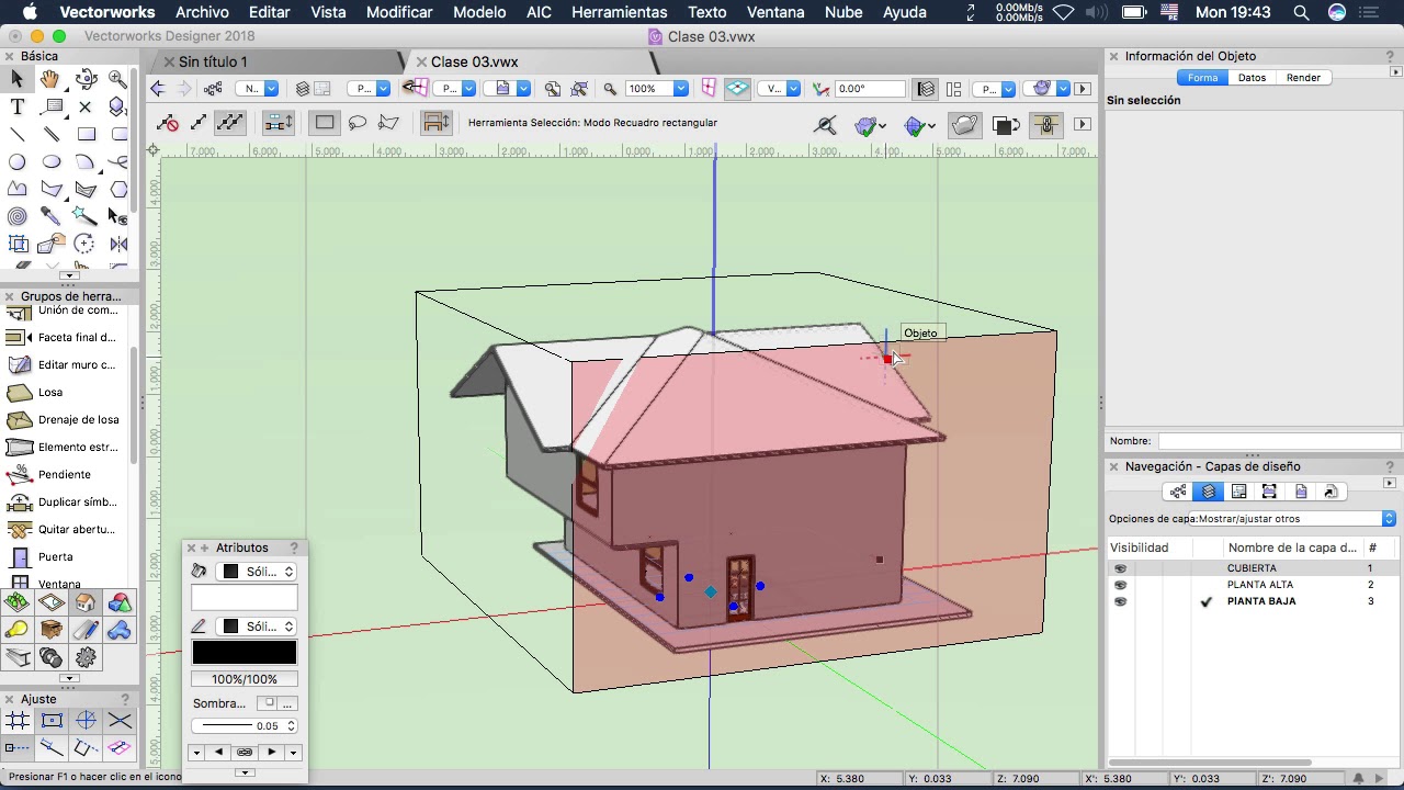 Clase 04 Introducción a Vectorworks