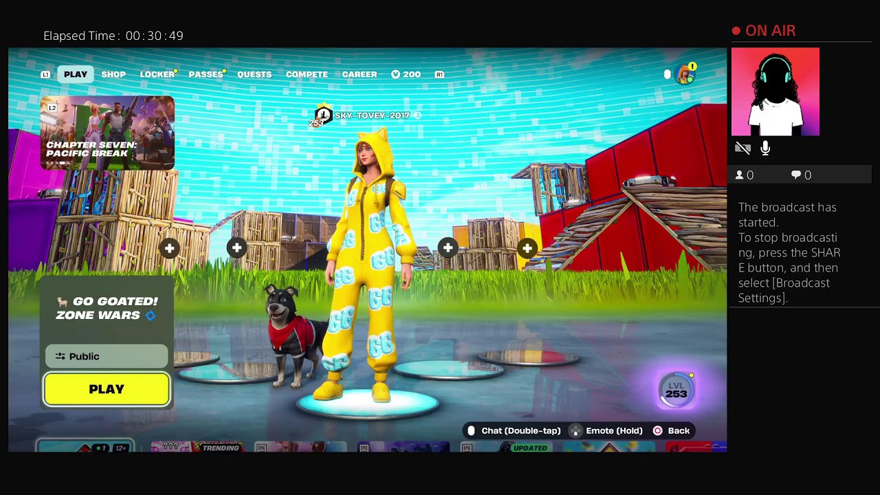 SKY-TOVEY-2017's Live PS4 Broadcast