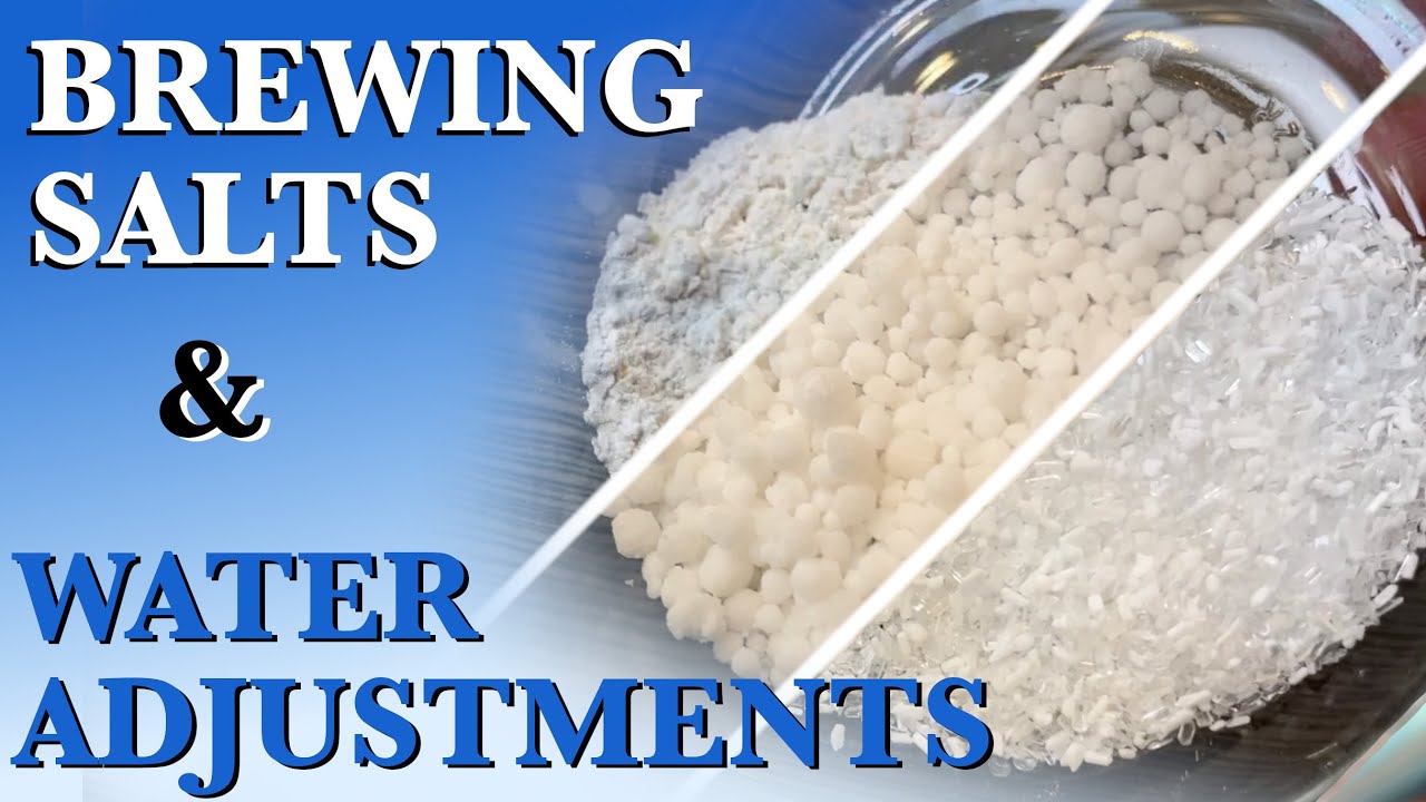 Brewing Salts and Water Adjustments