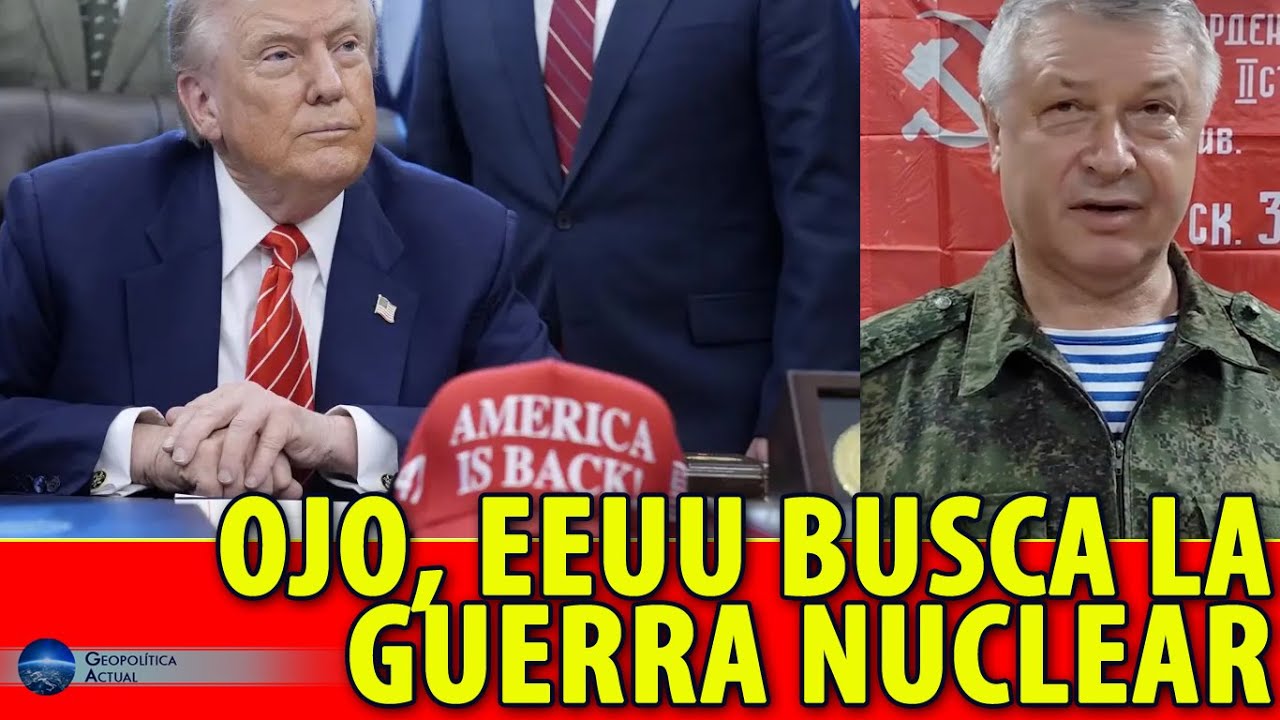OJO, EEUU BUSCA LA GUERRA NUCLEAR. EN IRÁN SE ESTABLECERÍA UNA NUEVA DISUASIÓN Y 