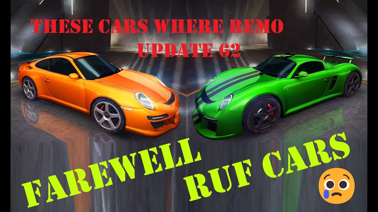 LAST RUNS WITH RUF CARS | Asphalt 8