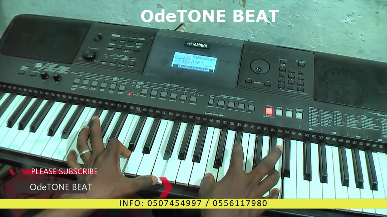 🎹🎹🎵HOW TO PLAY OLD YAA AMPONSAH RHYTHYM ON KEYBOARD AS A BEGINNER