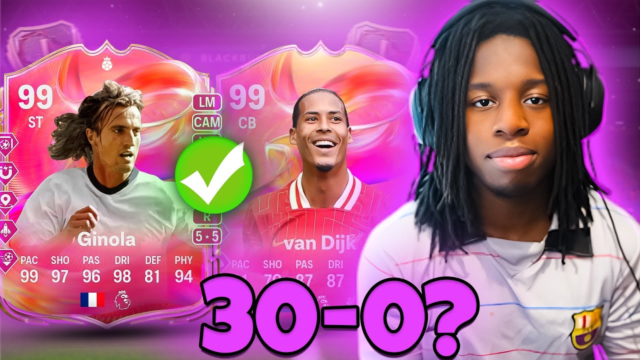 99 FUTTIES GINOLA И ВАН ДЕЙК FUT CHAMPS!