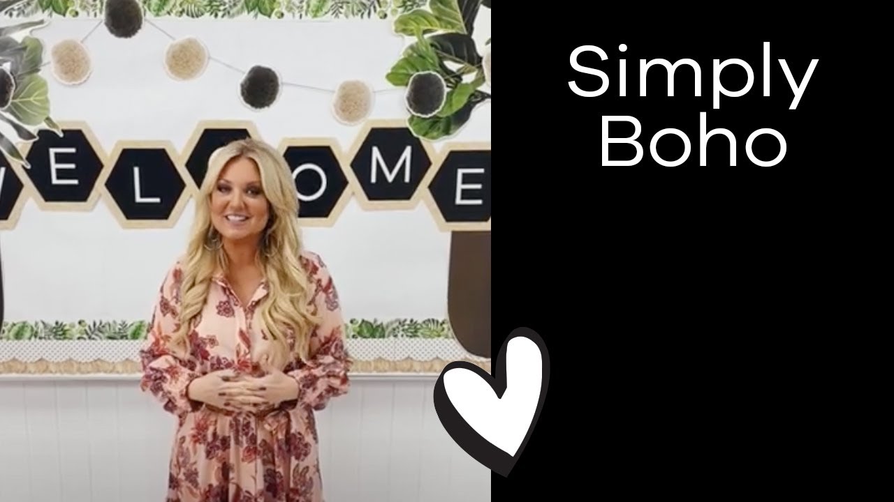 Simply Boho by Schoolgirl Style.  Everything classroom decor!