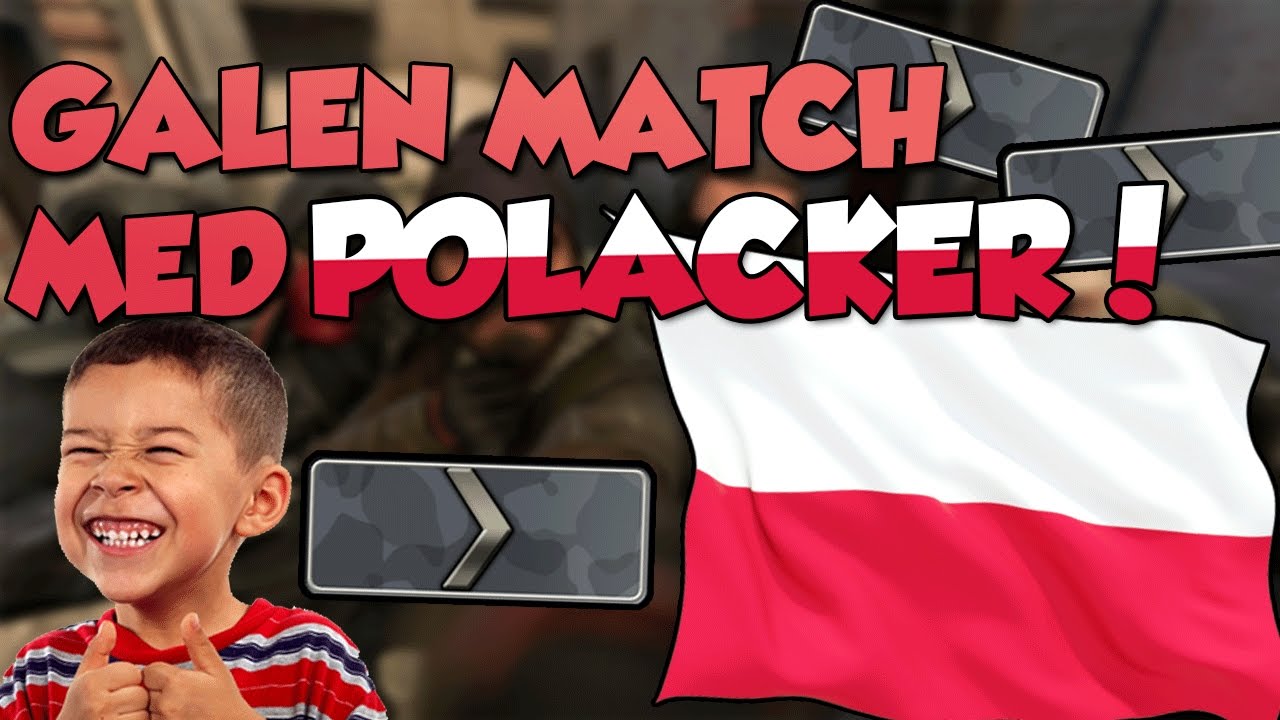 SMURFAR MED FYRA POLACKER!! (CSGO Matchmaking)