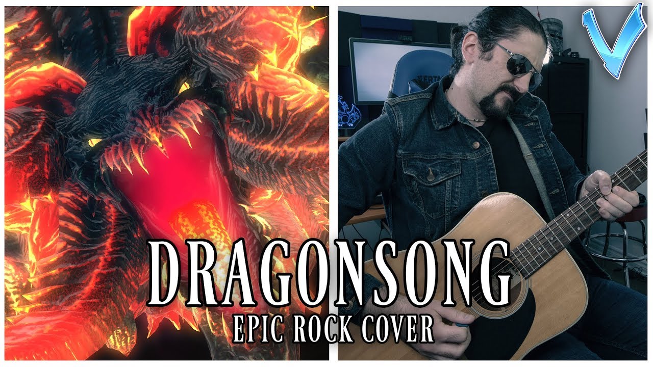 Final Fantasy XIV - Dragonsong [EPIC ROCK COVER] (Little V)