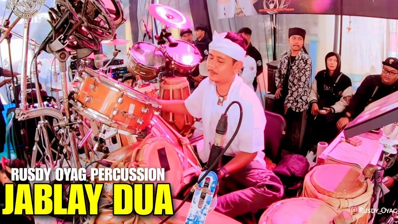 JABLAY DUA - RUSDY OYAG PERCUSSION ( LIVE CIWIDEY )