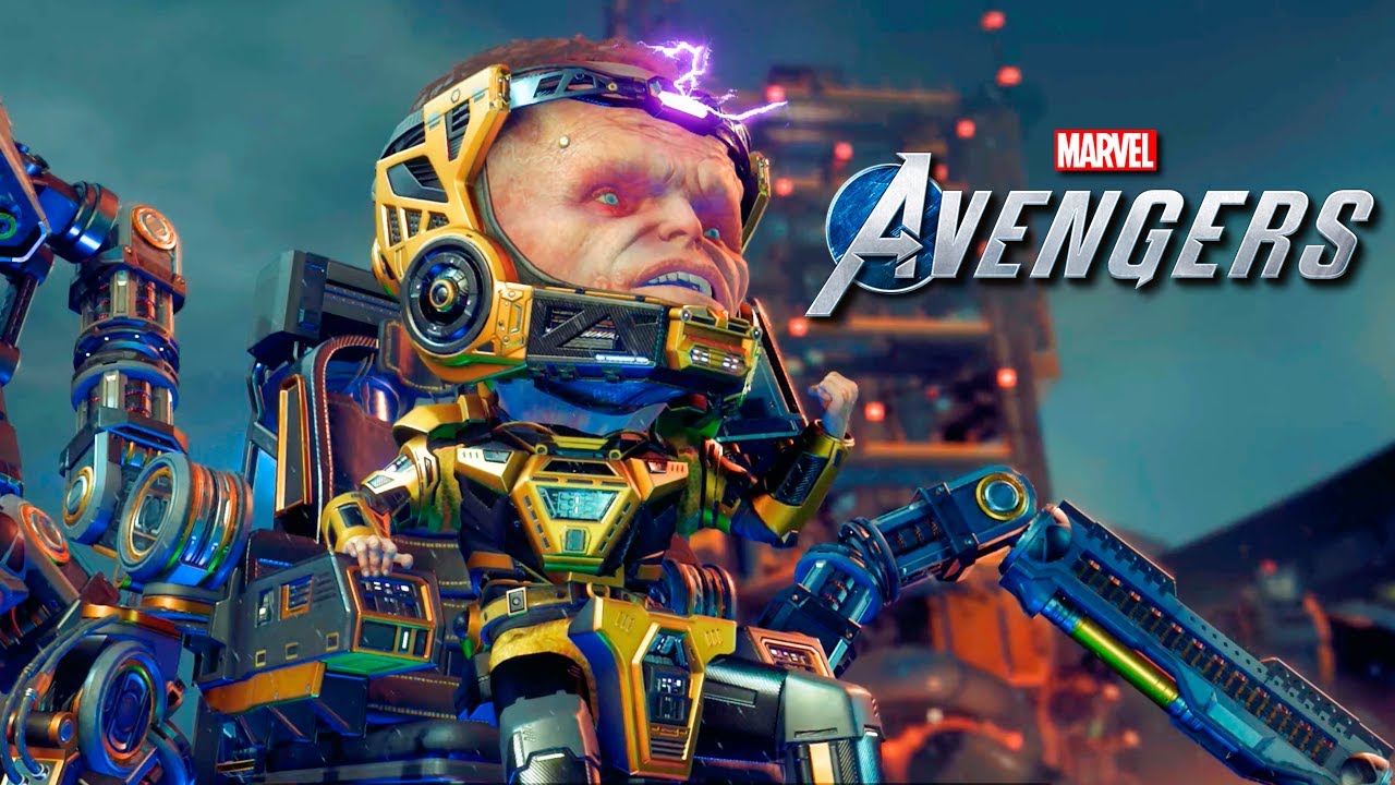 Vengadores Batalla Final MODOK Jefe Final - Marvel Avengers (4K 60FPS)