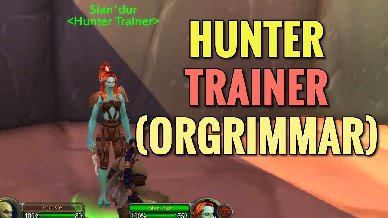 Orgrimmar Hunter Trainer (WoW Classic)