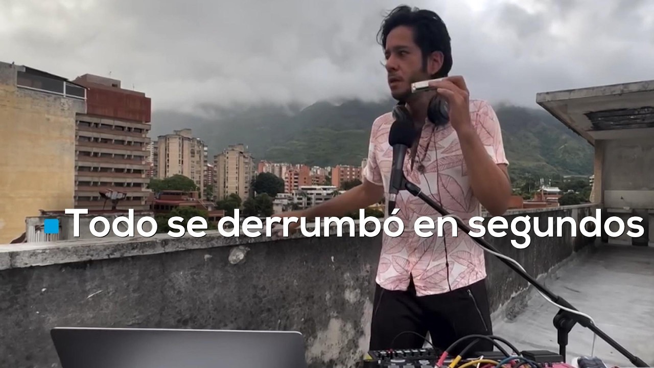 DJ graba momento exacto del terremoto en Venezuela