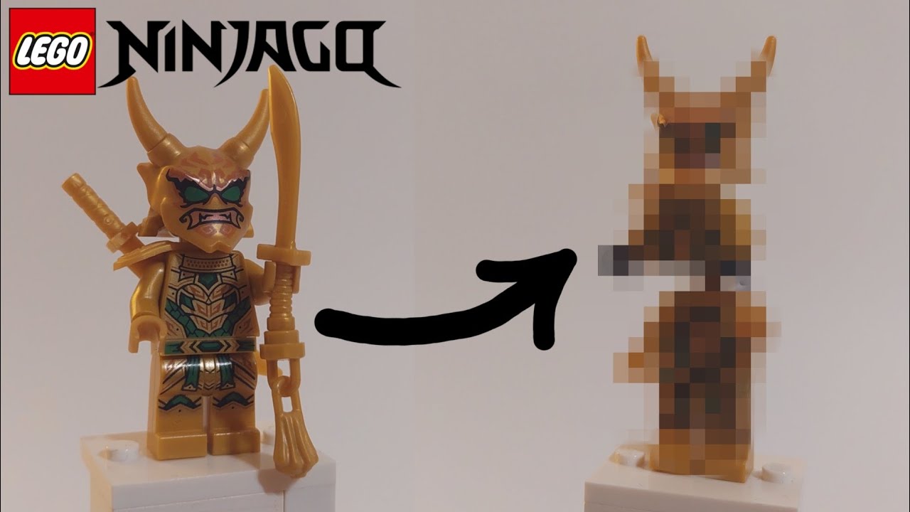 Naprawiam minifigurki z 16 sezonu Lego Ninjago...