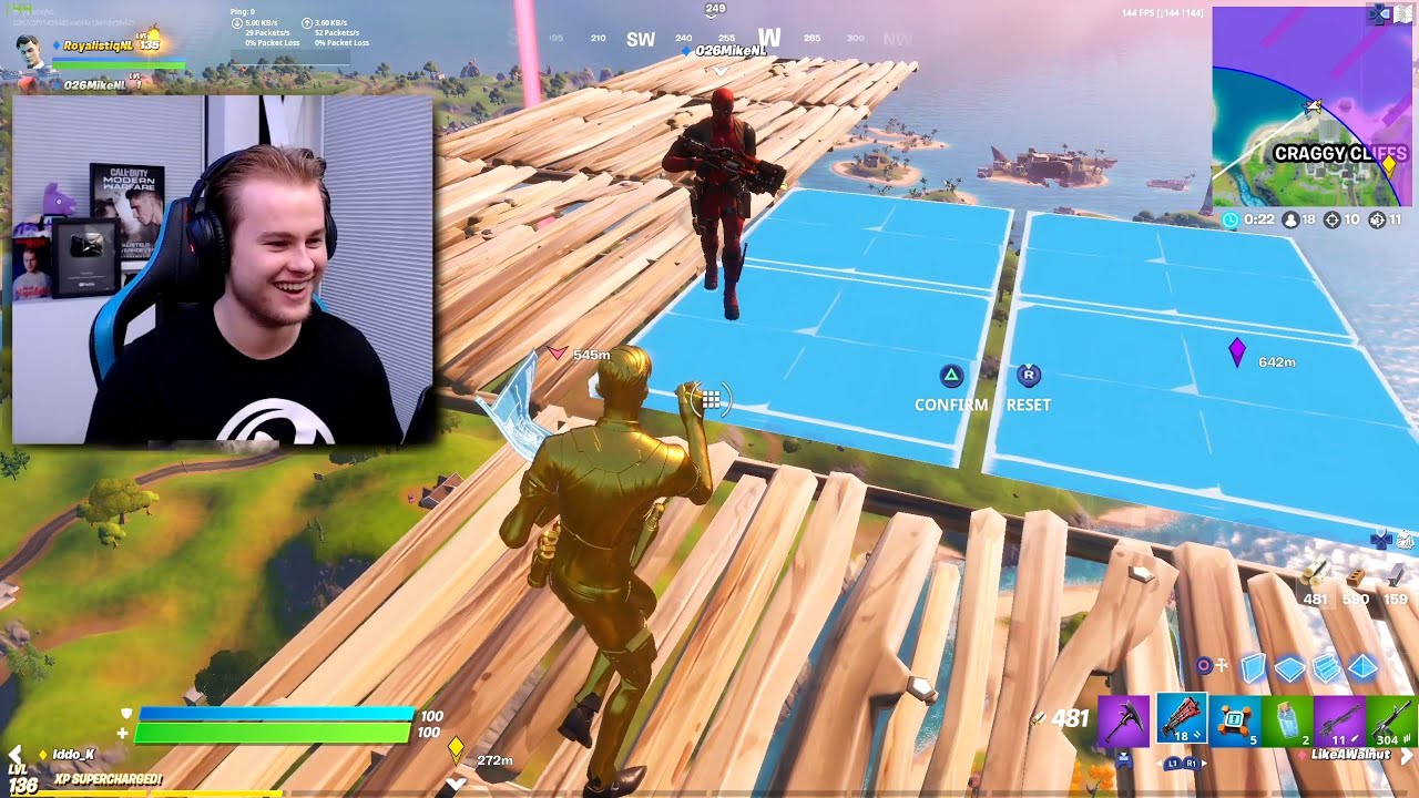 MIJN SQUAD TROLLEN TIJDENS STAIRWAY! 😂 - Fortnite Battle Royale (Nederlands)