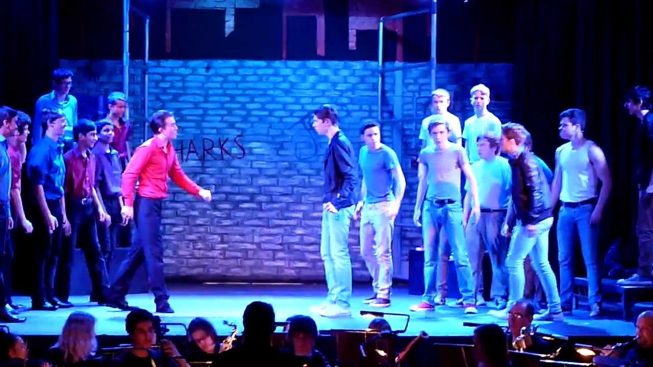 West Side Story, The Rumble - Cardiff High School 2012