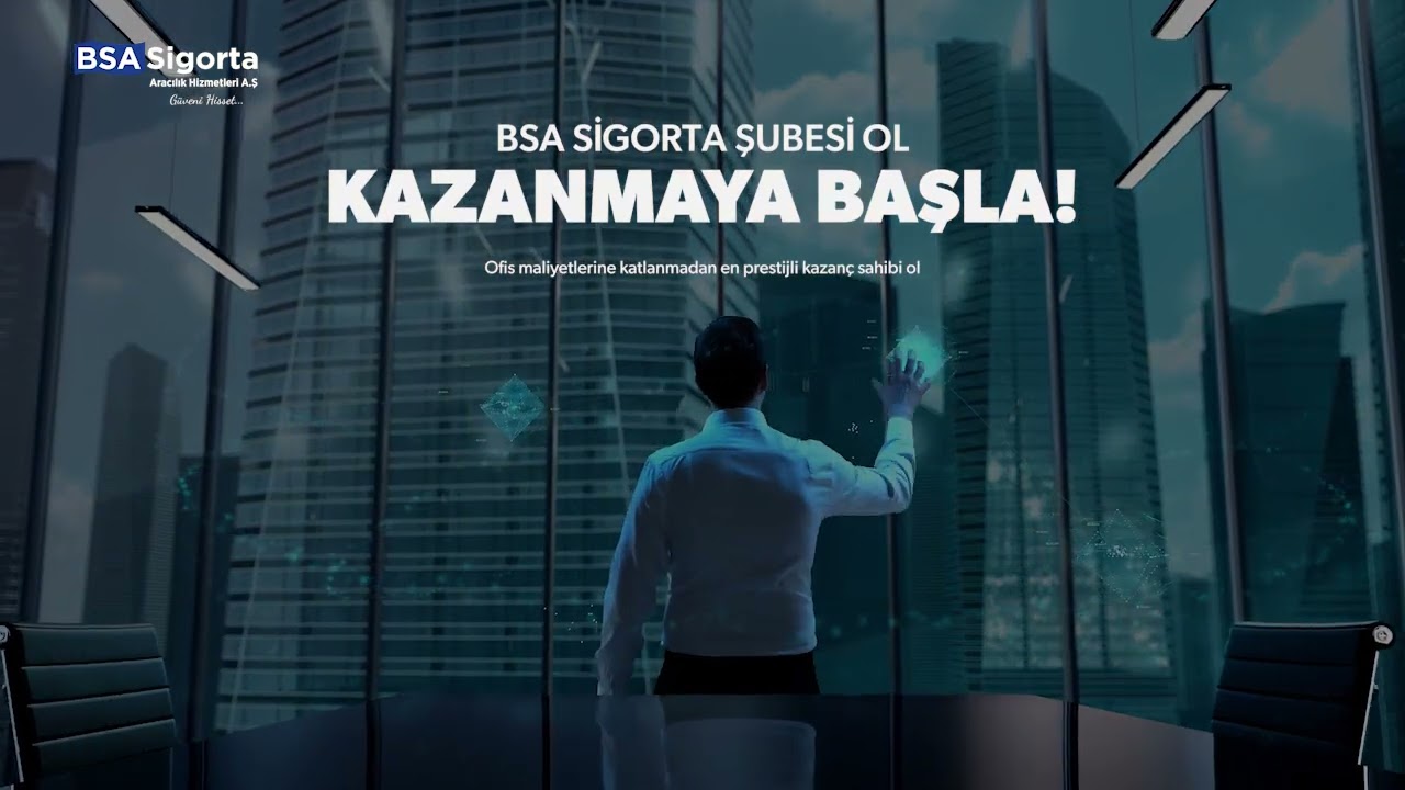 Sigorta Şubesi olmak hiç bu kadar kolay olmamış