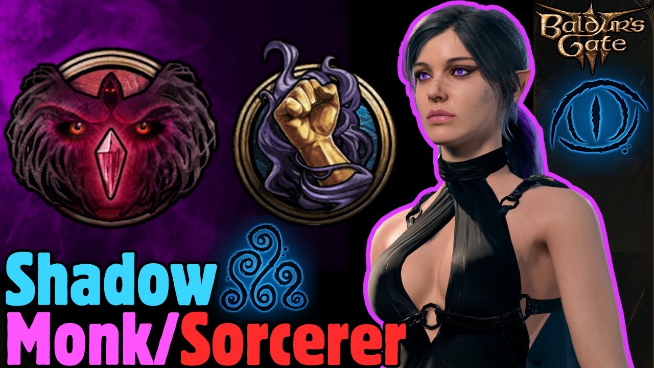 SHADOW SORCERER / SHADOW MONK Build - Baldur's Gate 3