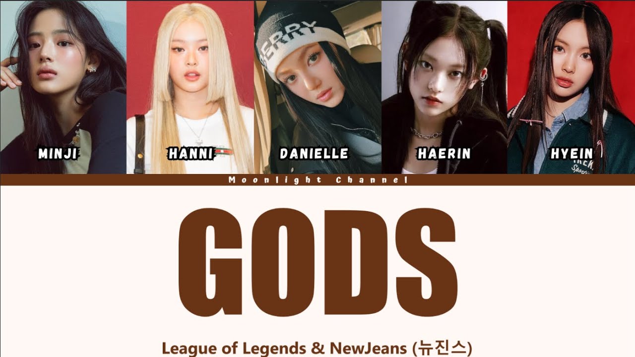 GODS ft. NewJeans (뉴진스) Worlds 2023 Anthem - League of Legends | Lirik Terjemahan