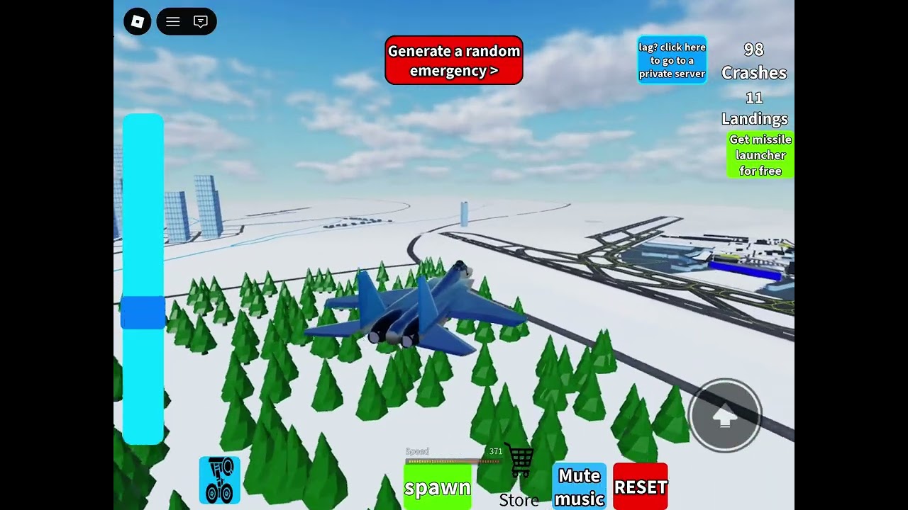 Plane crash game 
