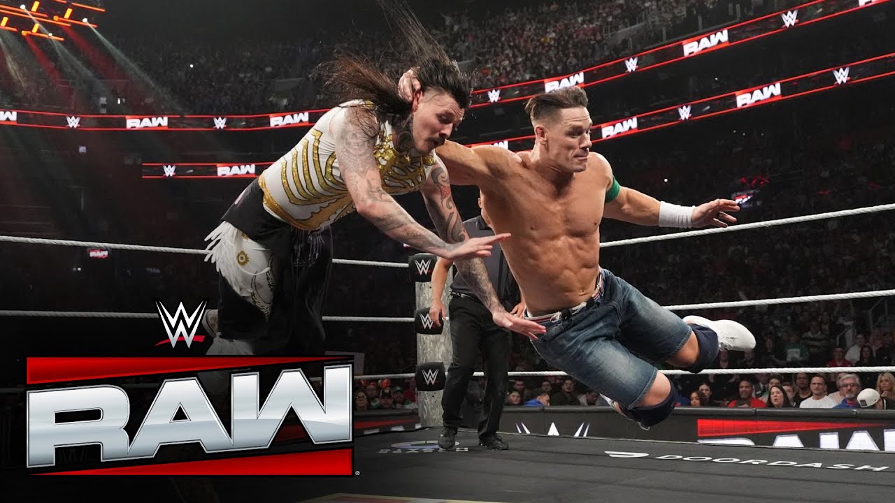 Dominik Mysterio vs. John Cena | Campeonato Intercontinental: Raw highlights, 10 de Nov, 2025