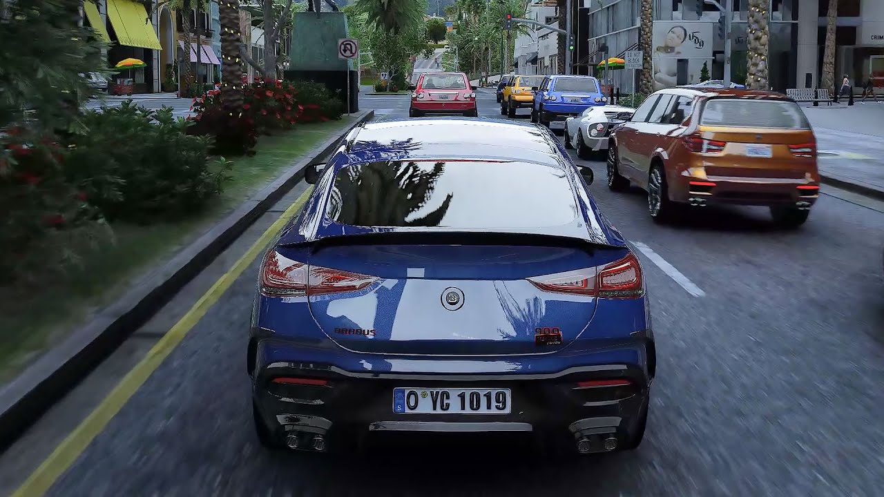 GTA 5 Maxed Out Realistic Graphics Mod With Ray Tracing Gameplay On RTX4090 Ultra Settings 4K60FPS