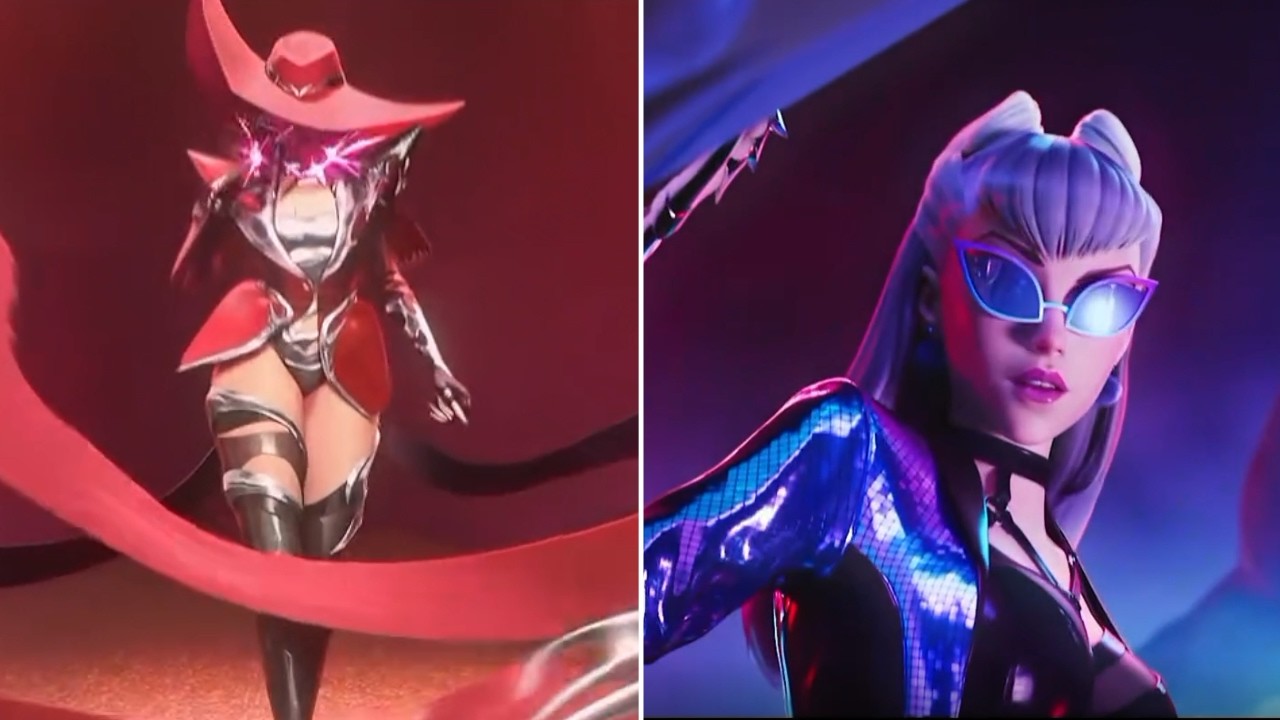 K/DA Evelynn New Voice vs Old Voice Comparison - League of Legends
