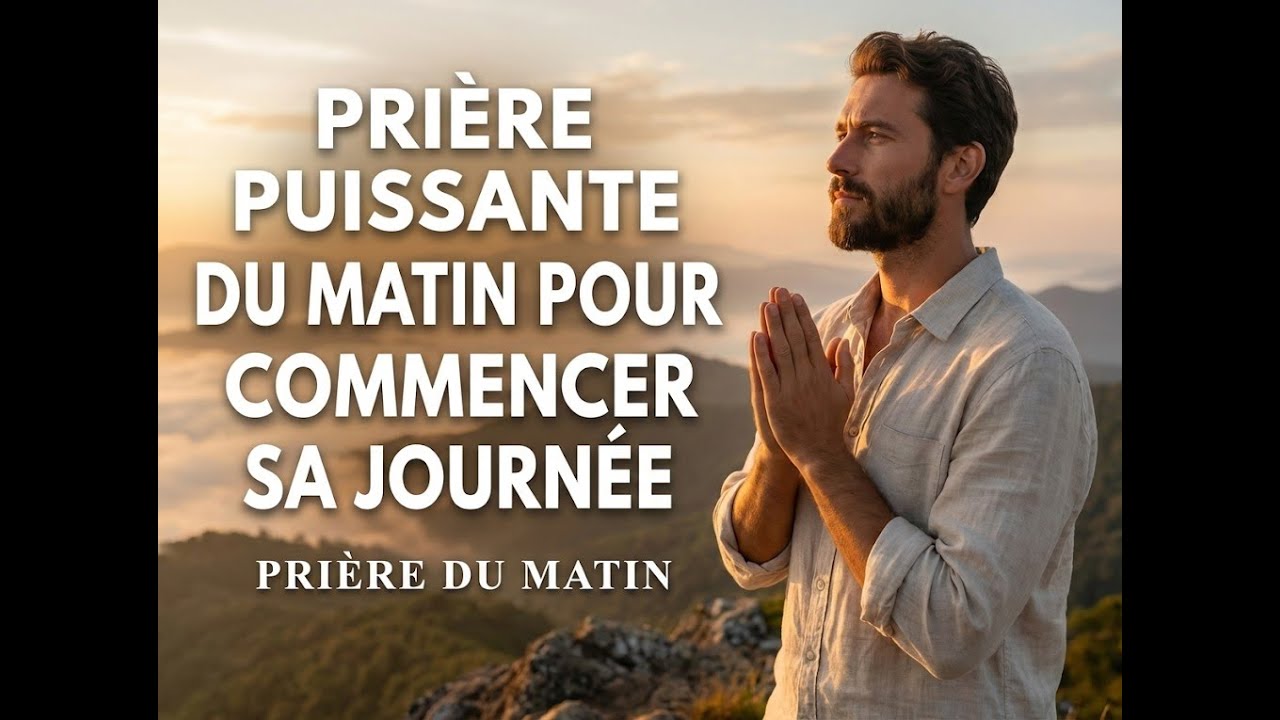 PRIERE DU MATIN ; DIEU EN PREMIER LIEU ,  COMMENCEZ VOTRE JOUR AVEC CETTE PUISSANTE PRIÈRE DU MATIN