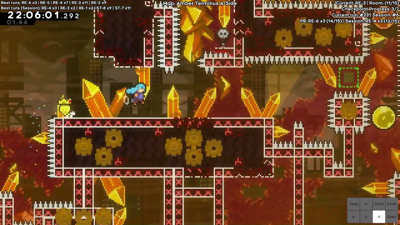 Amber Terminus A-Side Full Clear Golden