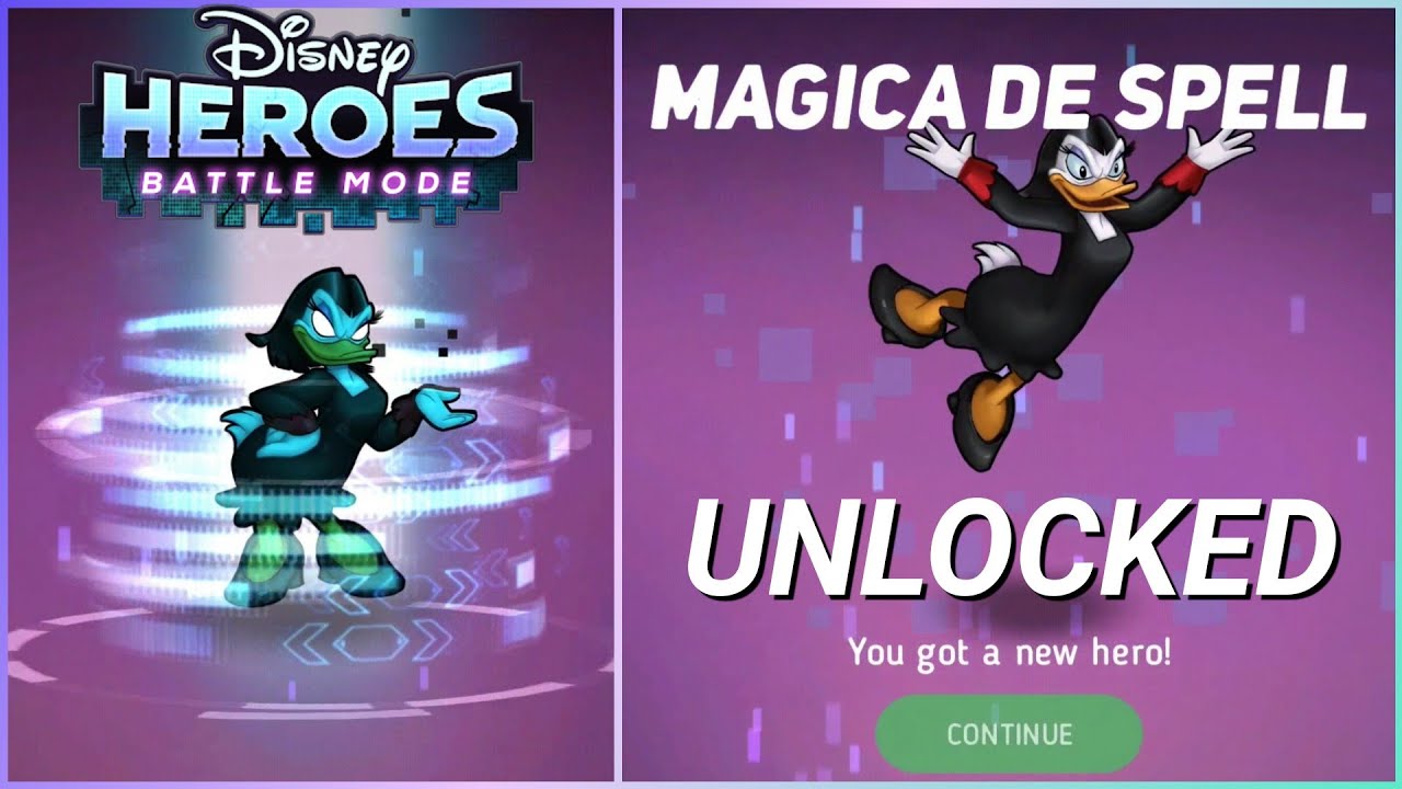 Disney Heroes Battle Mode MAGICA DE SPELL UNLOCKED PART 742 Gameplay Walkthrough - iOS / Android