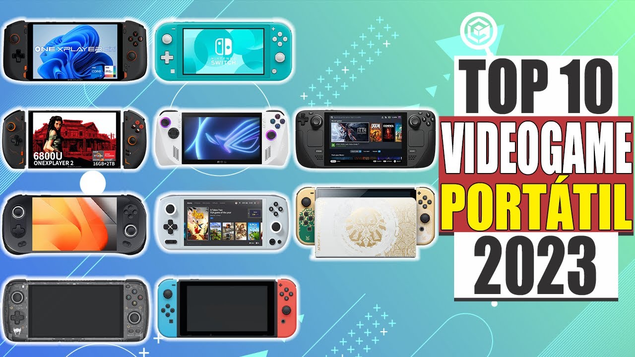 10 MELHORES VIDEOGAMES PORTÁTEIS EM 2023 QUE ESTÃO EM OUTRO NÍVEL!