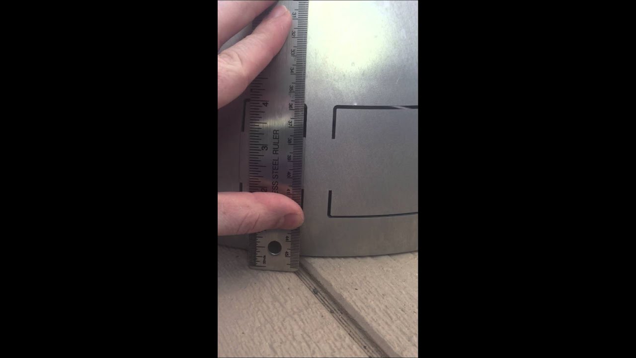 Dome Panel cut technique