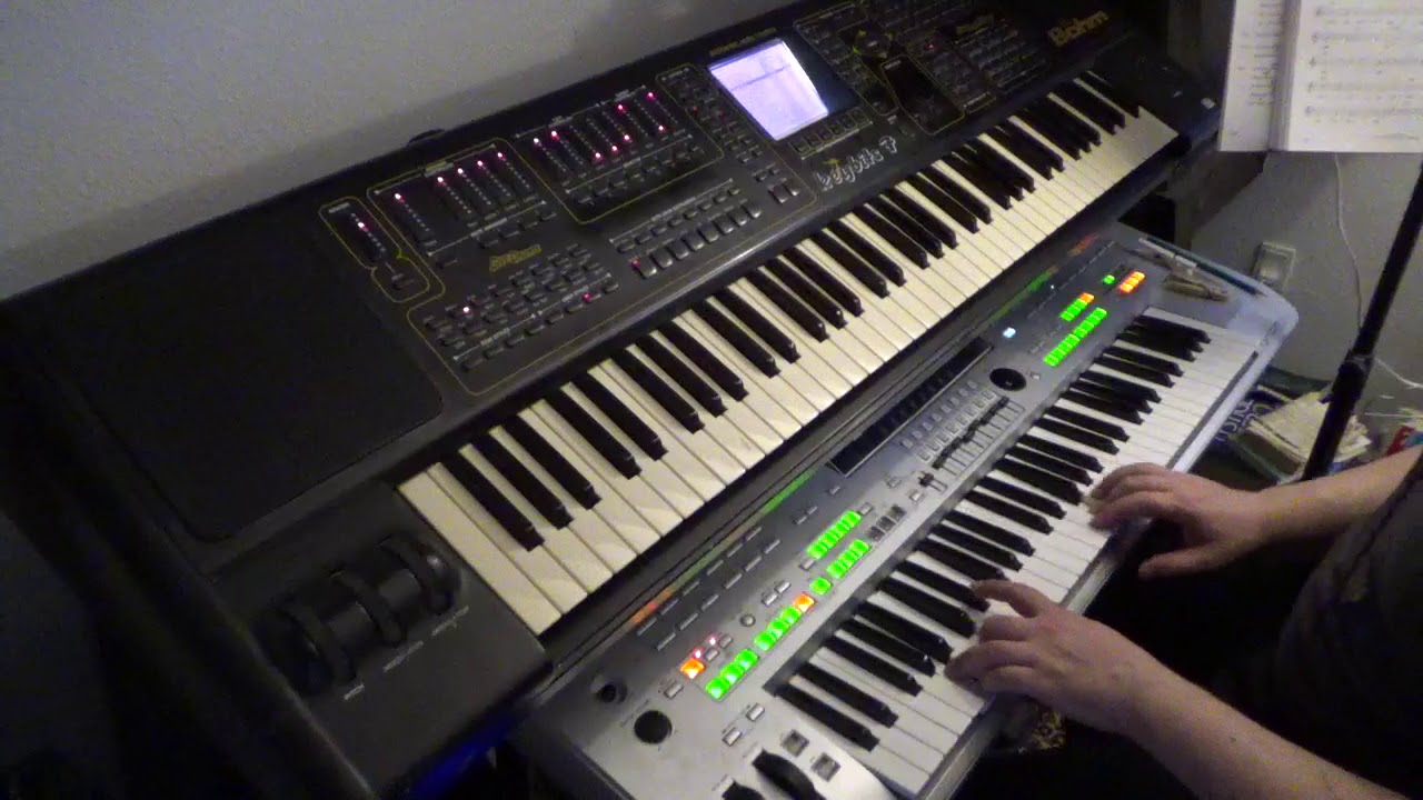 Westerwald-Lied - yamaha tyros 3 und böhm keybits 7