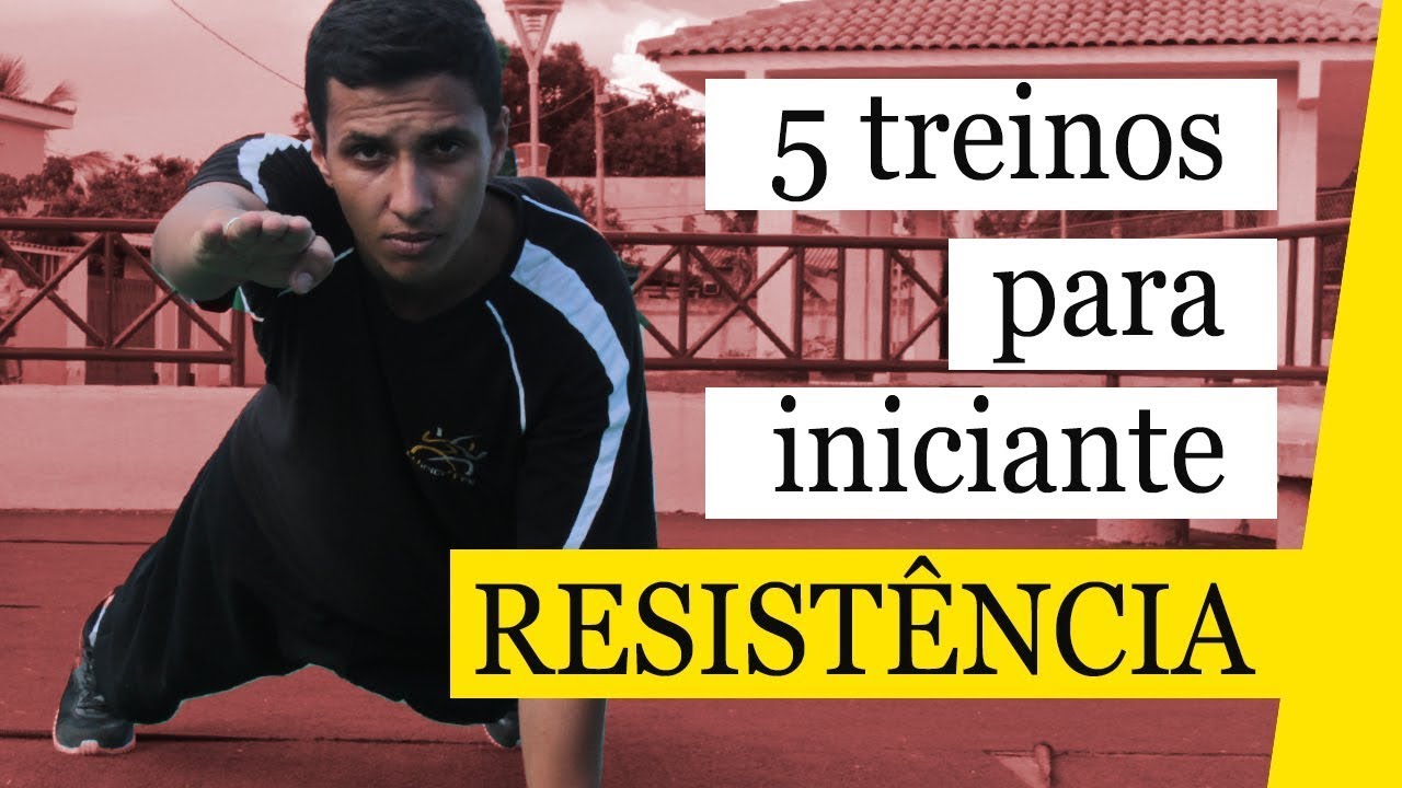 5 Treinos de resistência pra quem está fora de forma ou é iniciante