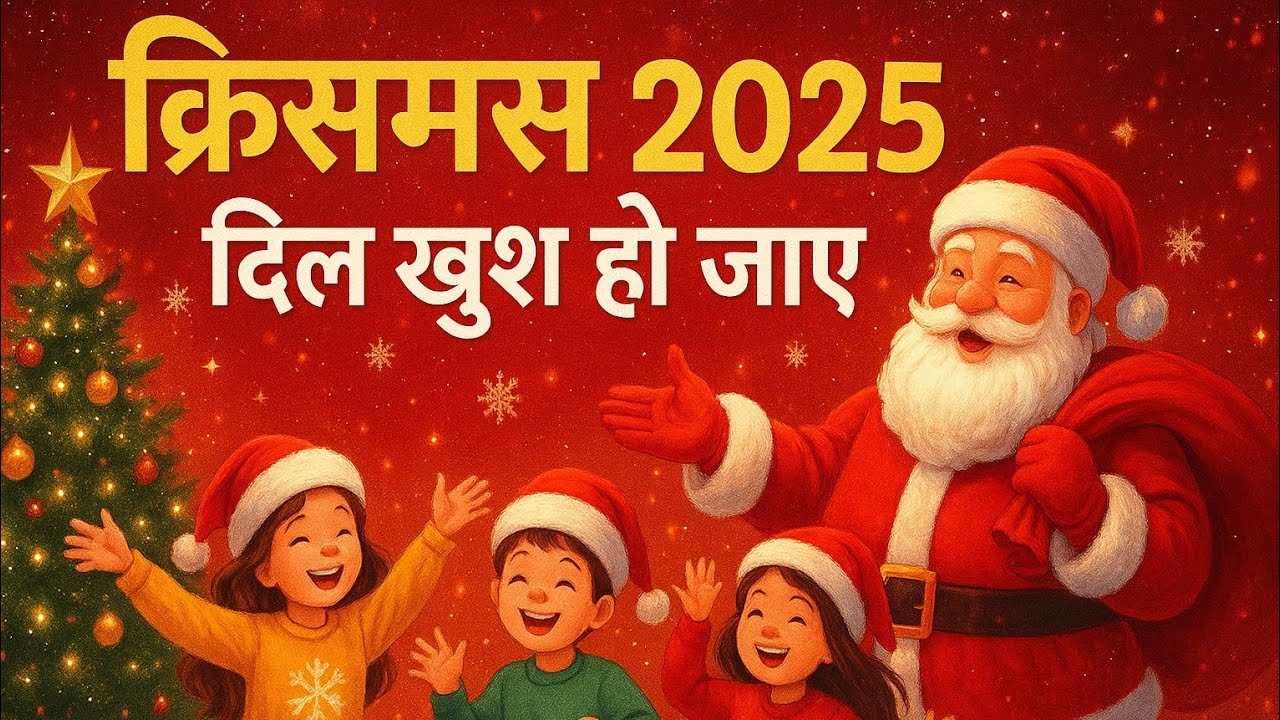 🎄 Christmas 2025 – दिल खुश हो जाए | New Christmas Song 2025 | Santa Song | Merry Christmas Song