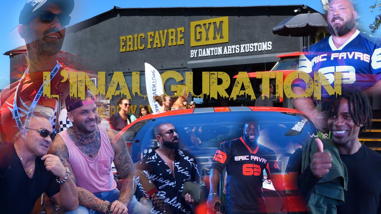 ERIC FAVRE GYM By DANTON ARTS KUSTOMS - Dav&eacute;zieux